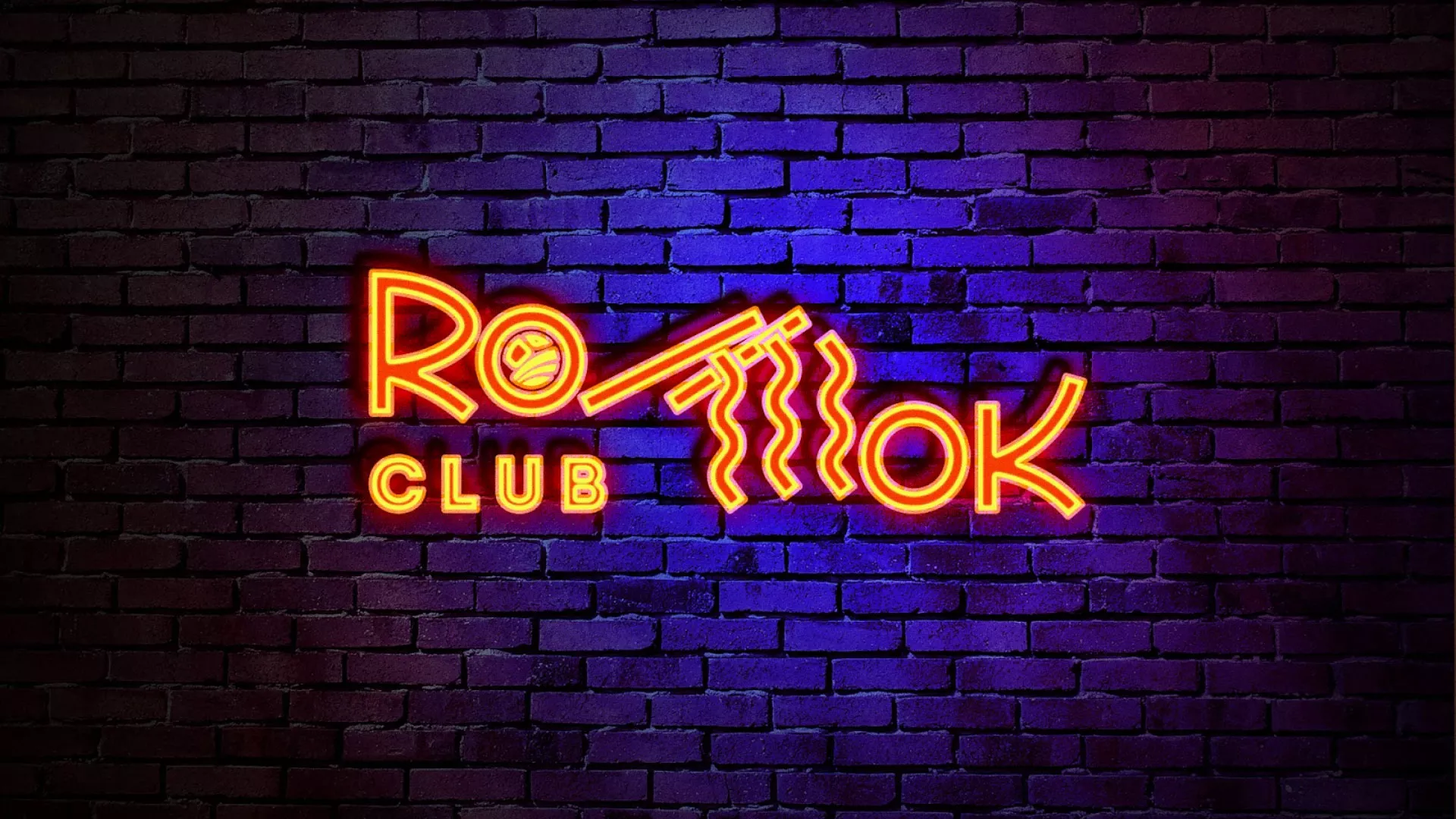 Разработка интерьерной вывески суши-бара «Roll Wok Club» в Печоре